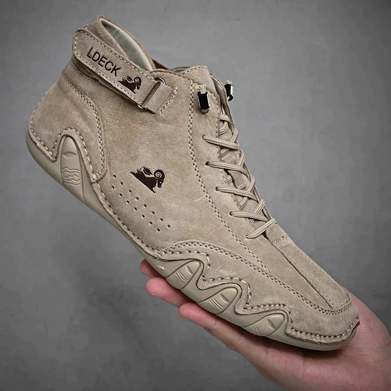 Barfußschuhe mit Schnürung Profilsohle
