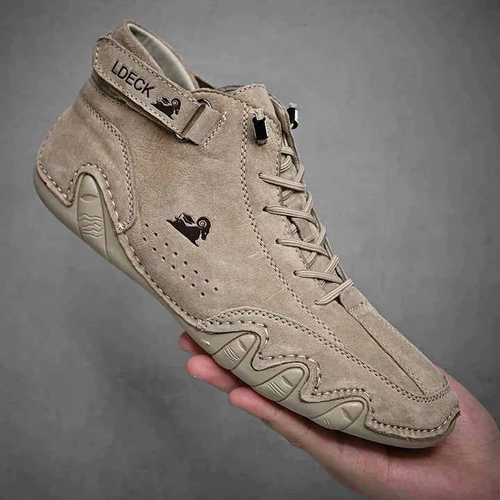 Barfußschuhe mit Schnürung Profilsohle