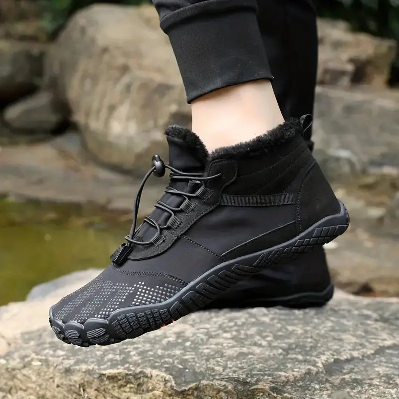 Barfußschuh Herren | Minimalistische Knöchelstiefel-Silhouette & Sicherer Grip