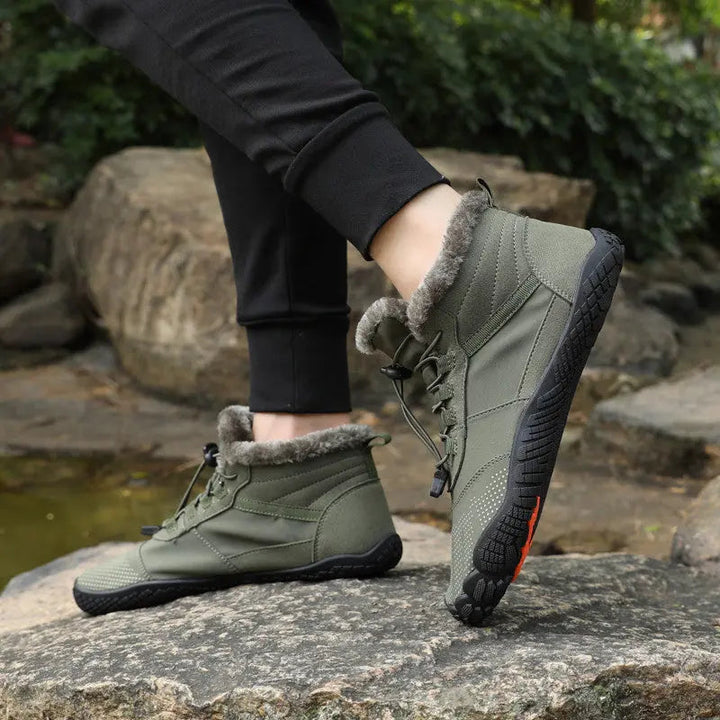 Barfußschuh Herren | Minimalistische Knöchelstiefel-Silhouette & Sicherer Grip