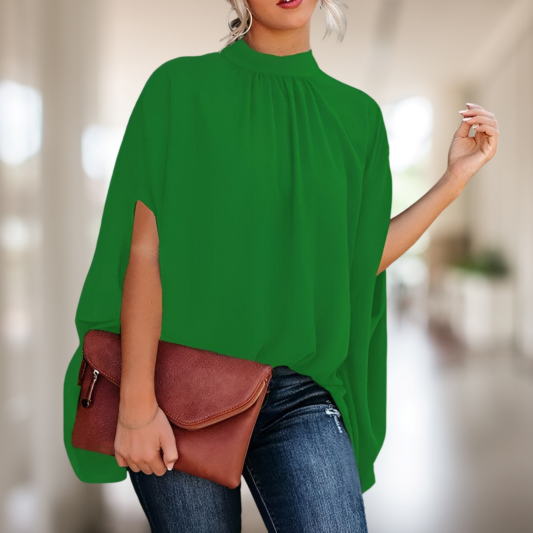 Zara - Bluse mit ausgestelltem Schnitt