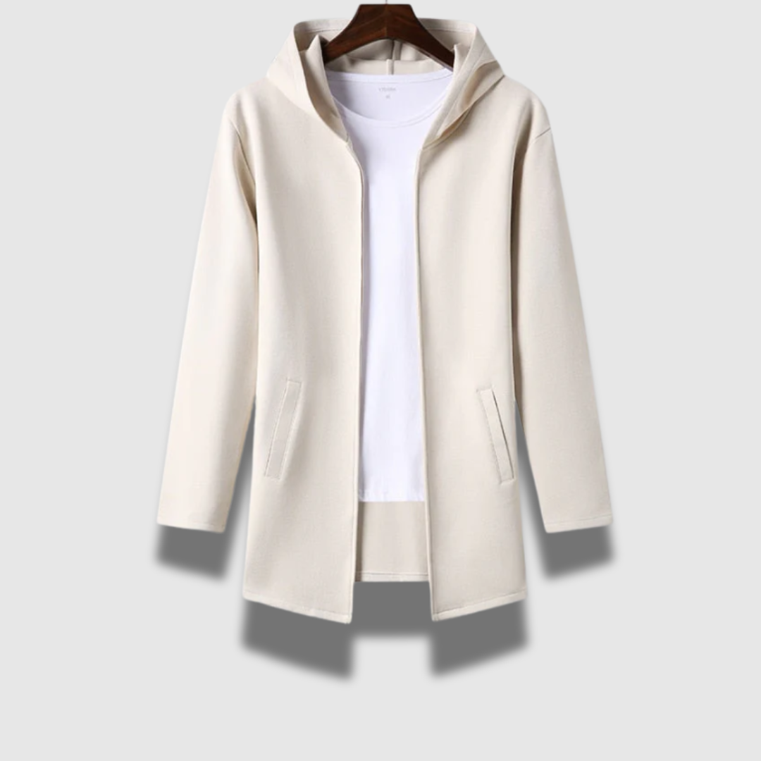Giacca Uomo Leggera Resistente con Cappuccio e Zip