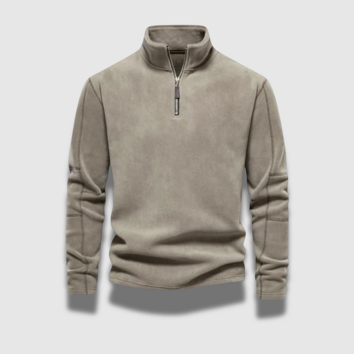 Maglione Uomo in Pile Morbido Vestibilità Moderna