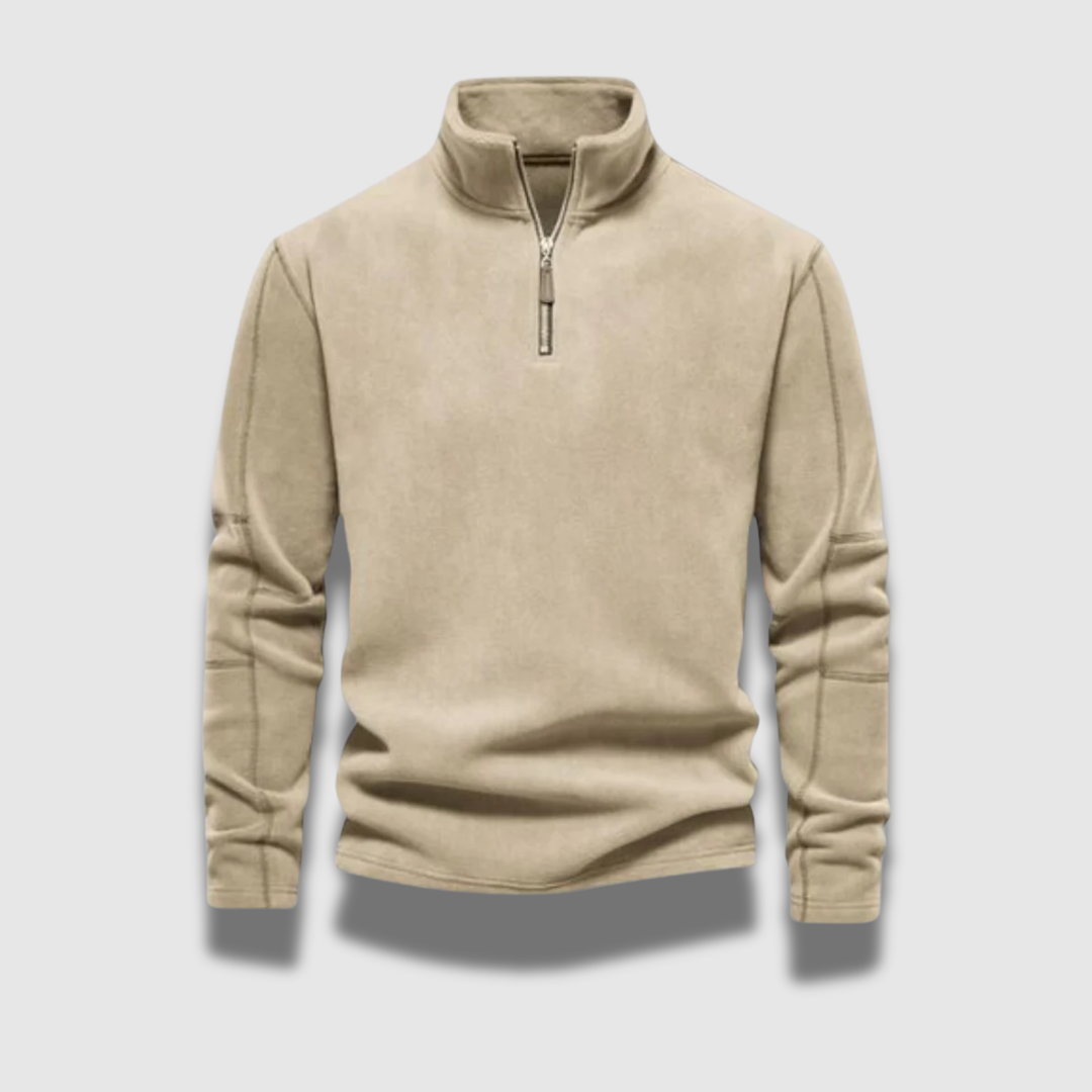 Maglione Uomo in Pile Morbido Vestibilità Moderna