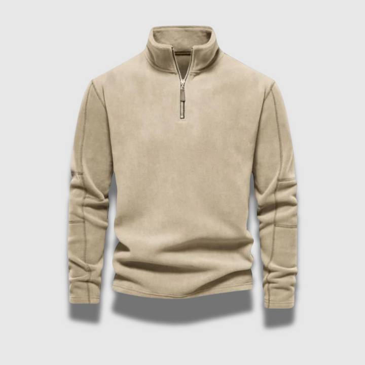 Maglione Uomo in Pile Morbido Vestibilità Moderna