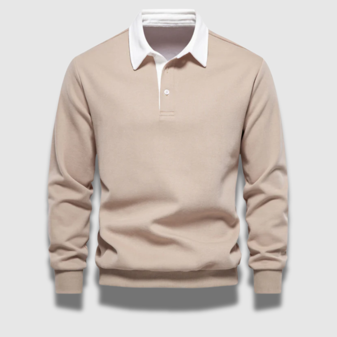 Maglione Uomo in Maglia Traspirante Stile Casual
