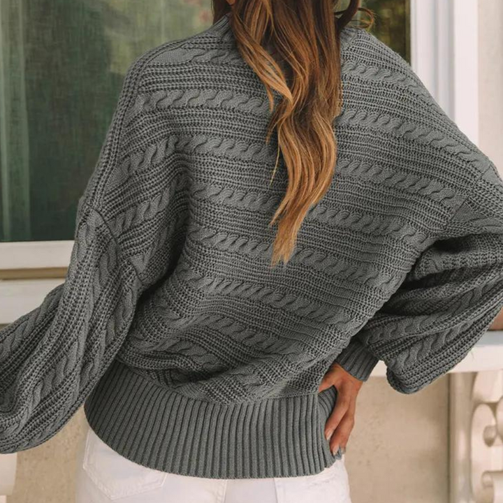 Bella - Eleganter Damenstrickpullover