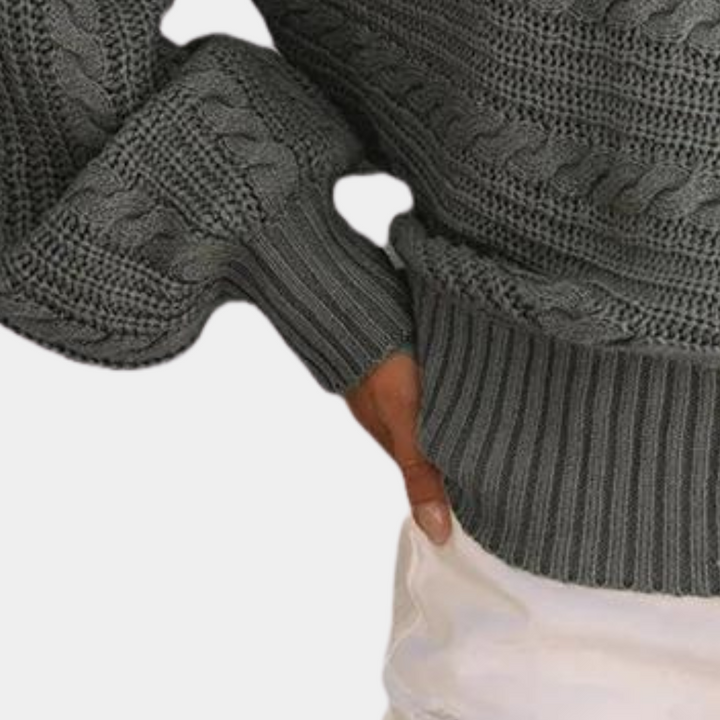 Bella - Eleganter Damenstrickpullover