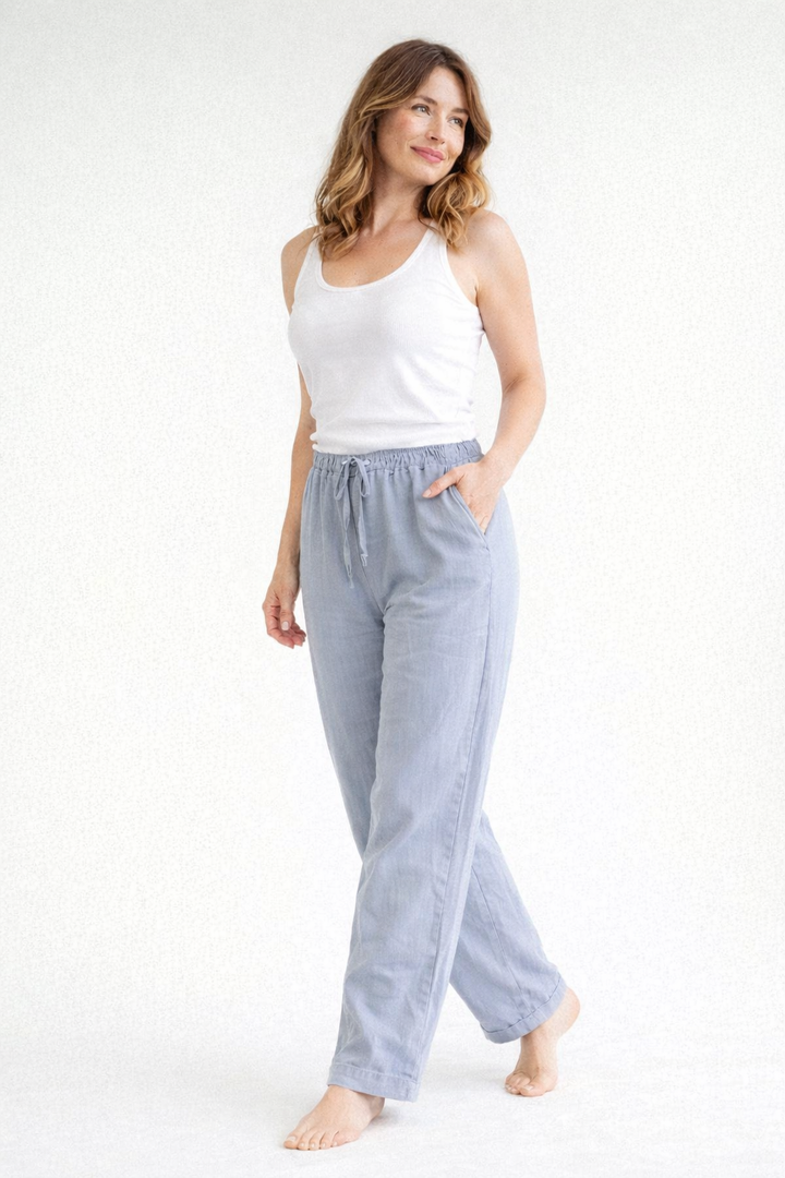 Bella | Damenhose – Hoch geschnitten, Locker & Bequem, Ideal für Alltag 3