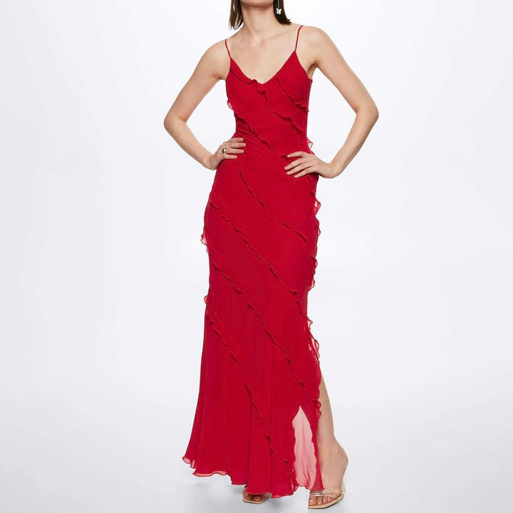 Benthe | Figurschmeichelndes und vielseitiges langes Kleid 4