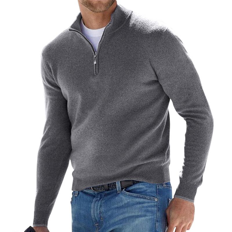 Bernhard | Pullover mit Reißverschluss