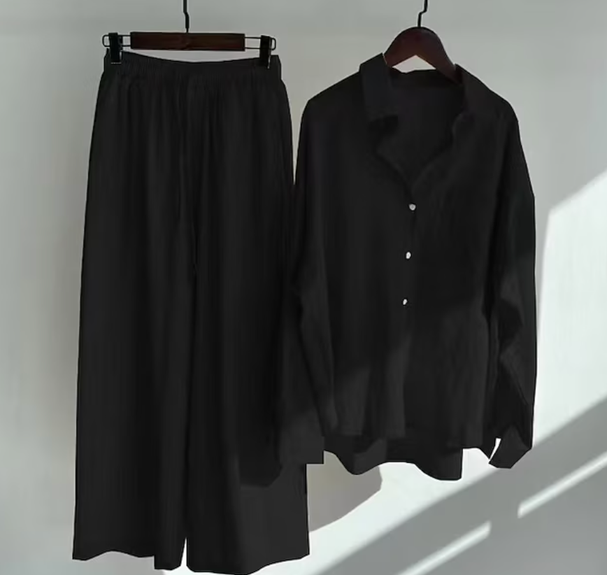 Sommerkleid Damen – Elegantes Leinenkleid mit Verzierungen