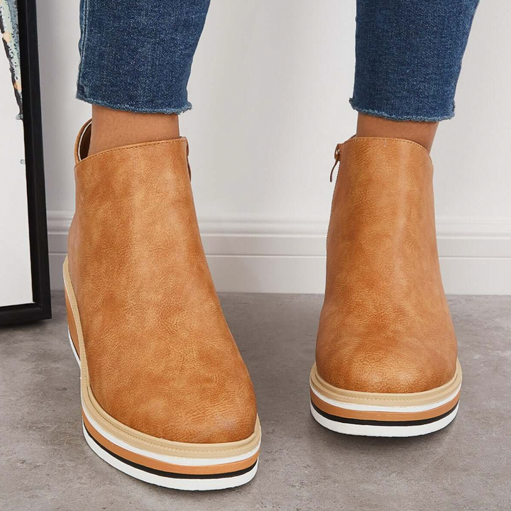 Mari Stella – Stilvolle Stiefel mit Ziernähten