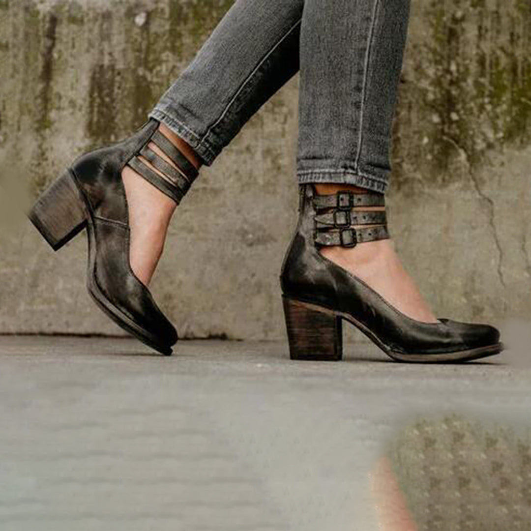 Katrin – Stylish Heeled Mary jane boots for Women - Image 3