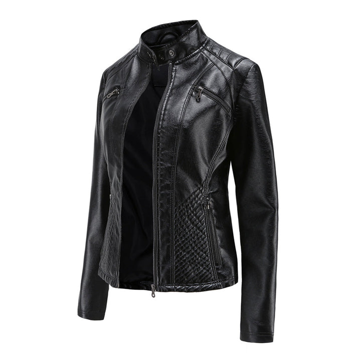 Sabine | Damen Modische Jacke mit Gesteppter Schulterpartie