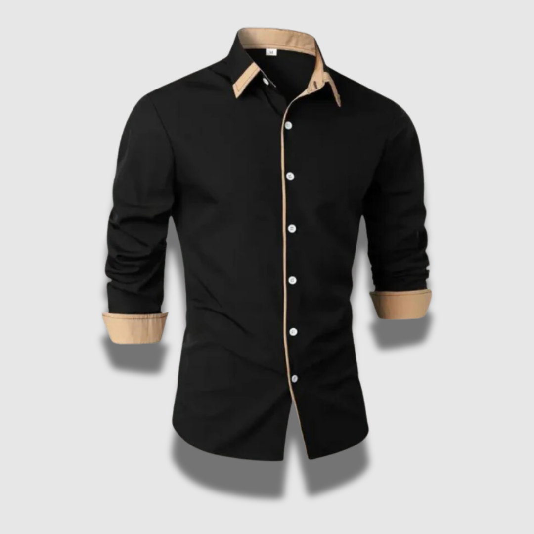 Camicia Uomo Leggera Traspirante Bottoni Classica