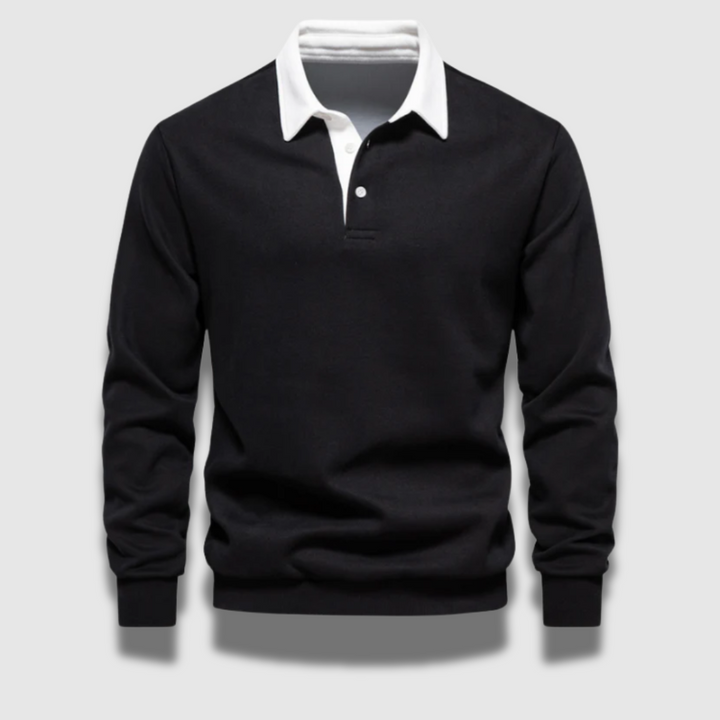 Maglione Uomo in Maglia Traspirante Stile Casual