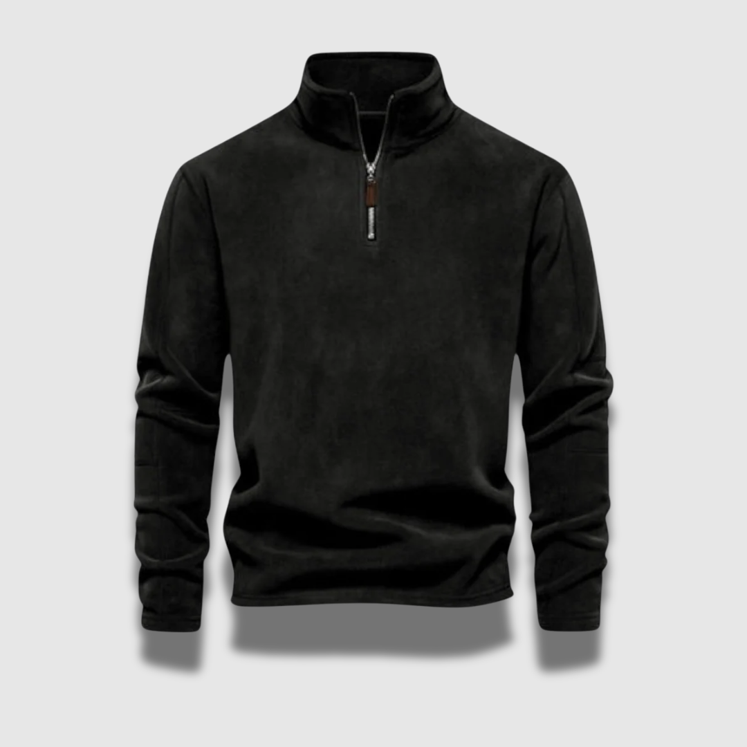 Maglione Uomo in Pile Morbido Vestibilità Moderna