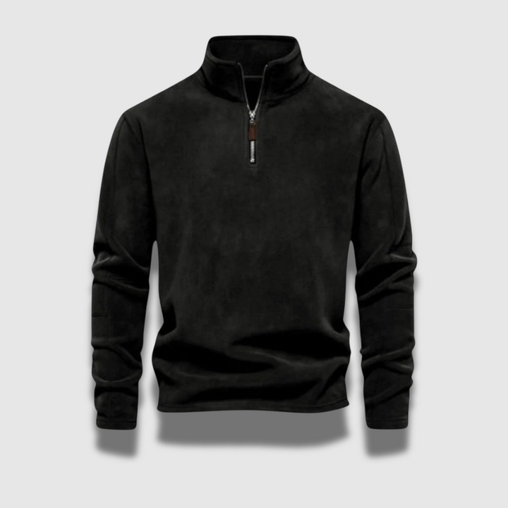 Maglione Uomo in Pile Morbido Vestibilità Moderna