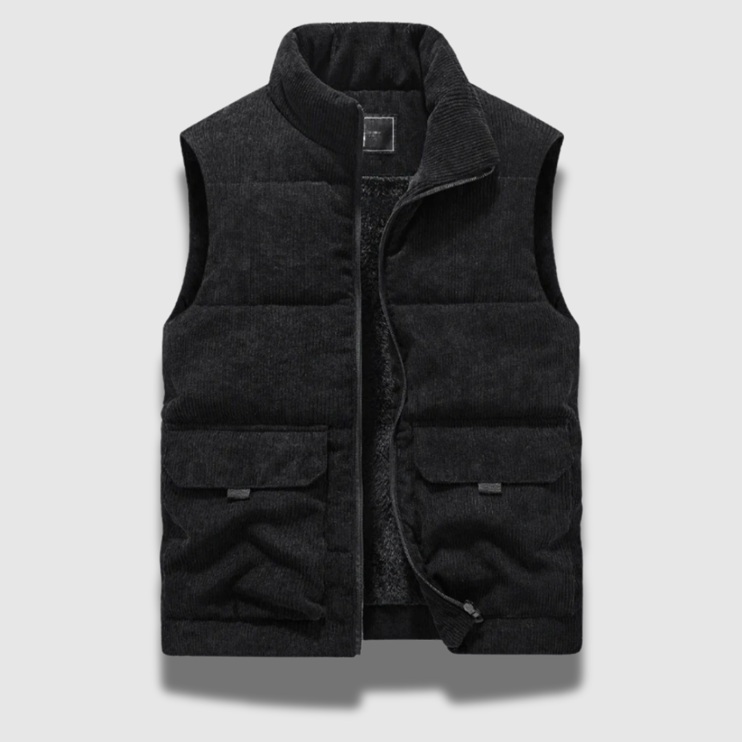 Gilet Uomo in Velluto a Coste Invernale Classico