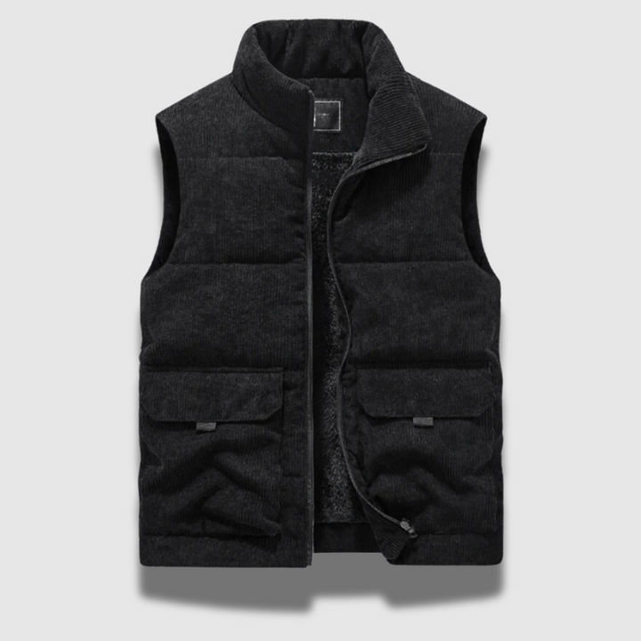 Gilet Uomo in Velluto a Coste Invernale Classico