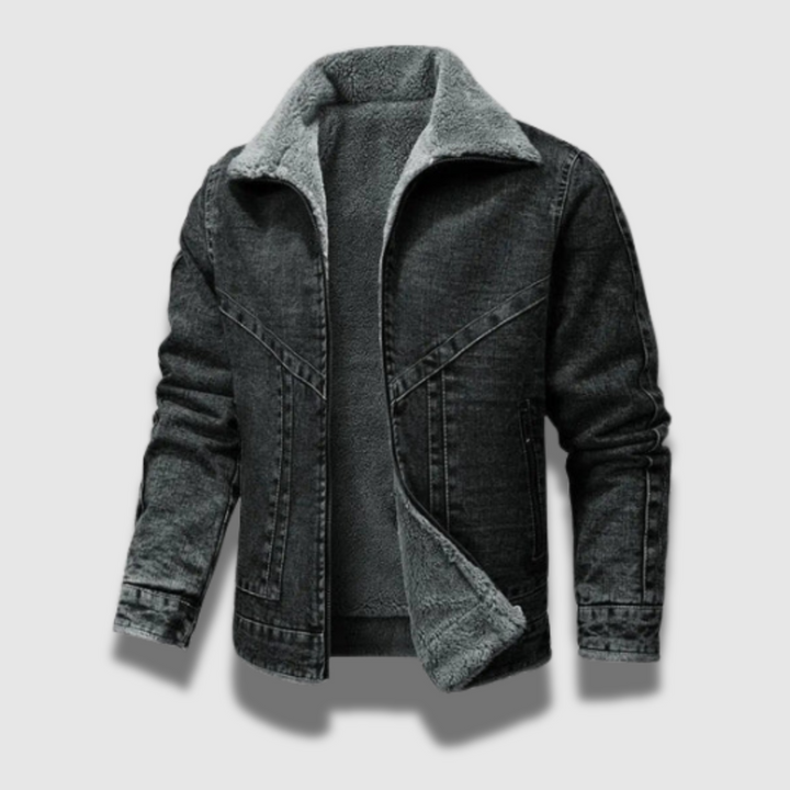 Giacca Uomo Denim Resistente Vestibilità Classica - Vesarelli
