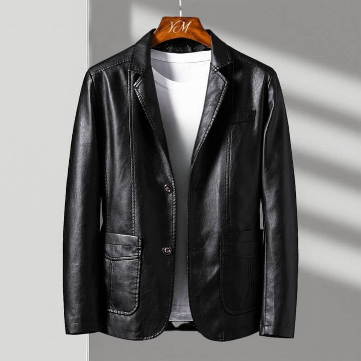 Theo – Leather Jacket for Men - Image 4