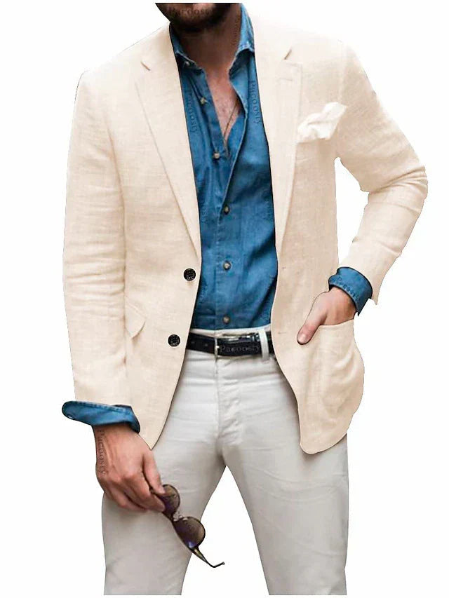 Blazer Herren | Eleganter Schnitt & Knitterarm