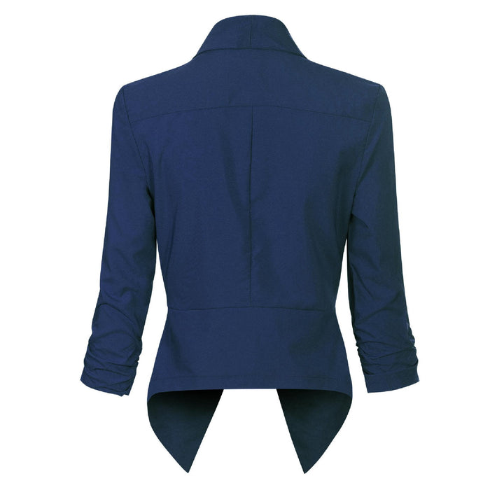 Blazer Damen Offene Front langärmelig