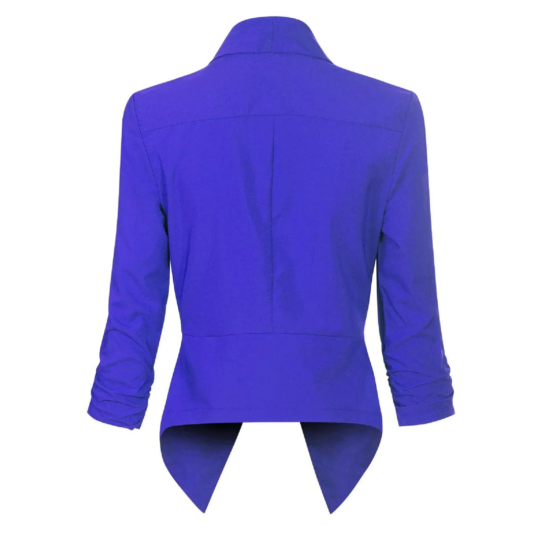 Blazer Damen Offene Front langärmelig