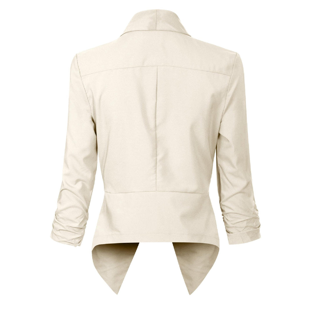 Blazer Damen Offene Front langärmelig