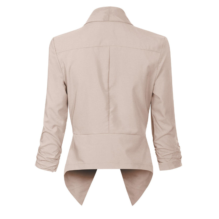 Blazer Damen Offene Front langärmelig
