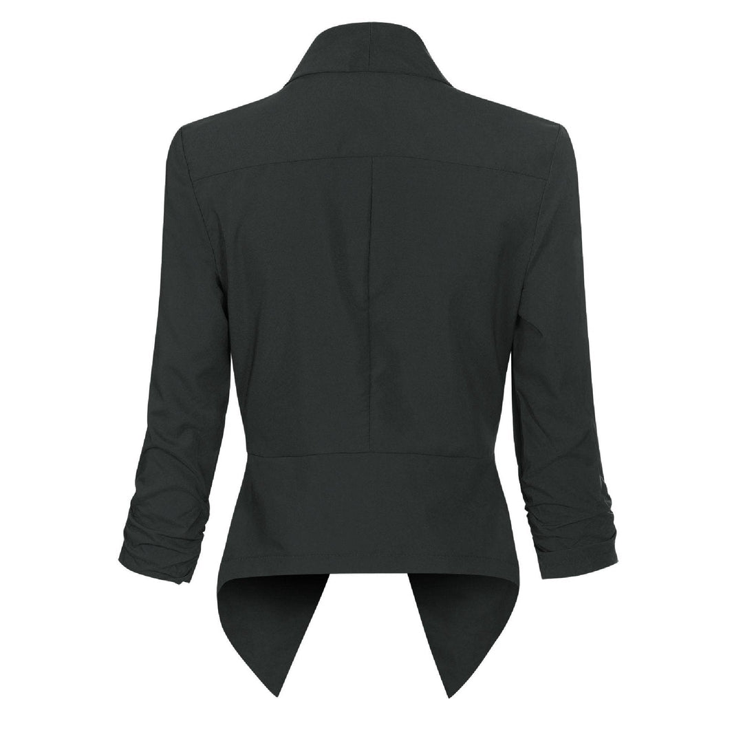 Blazer Damen Offene Front langärmelig