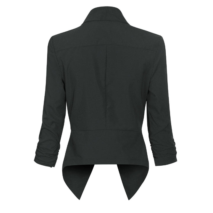 Blazer Damen Offene Front langärmelig