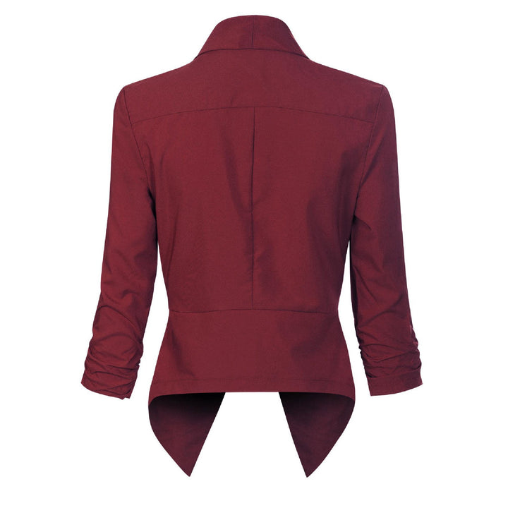Blazer Damen Offene Front langärmelig