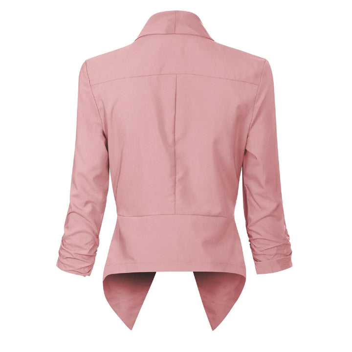 Blazer Damen Offene Front langärmelig