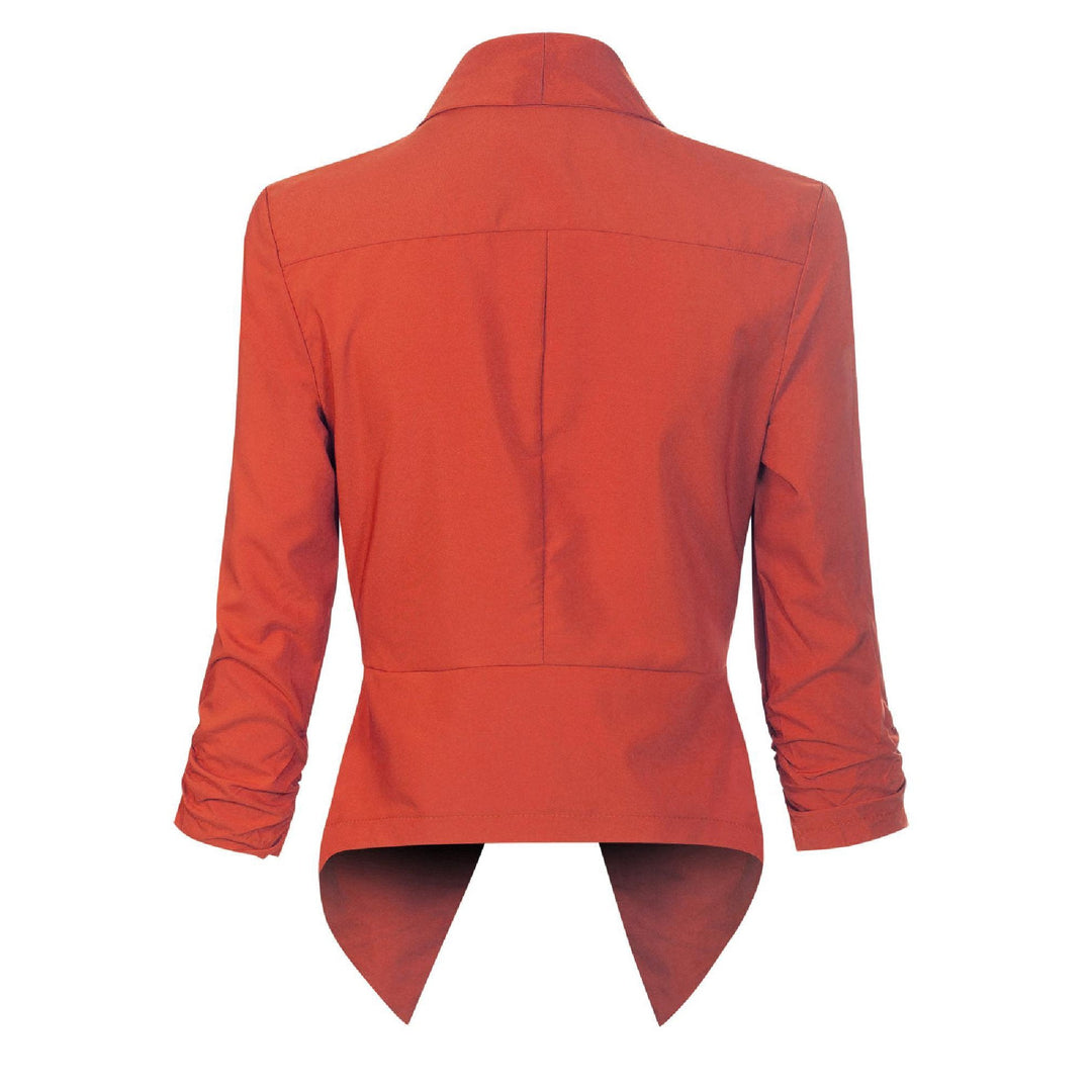 Blazer Damen Offene Front langärmelig