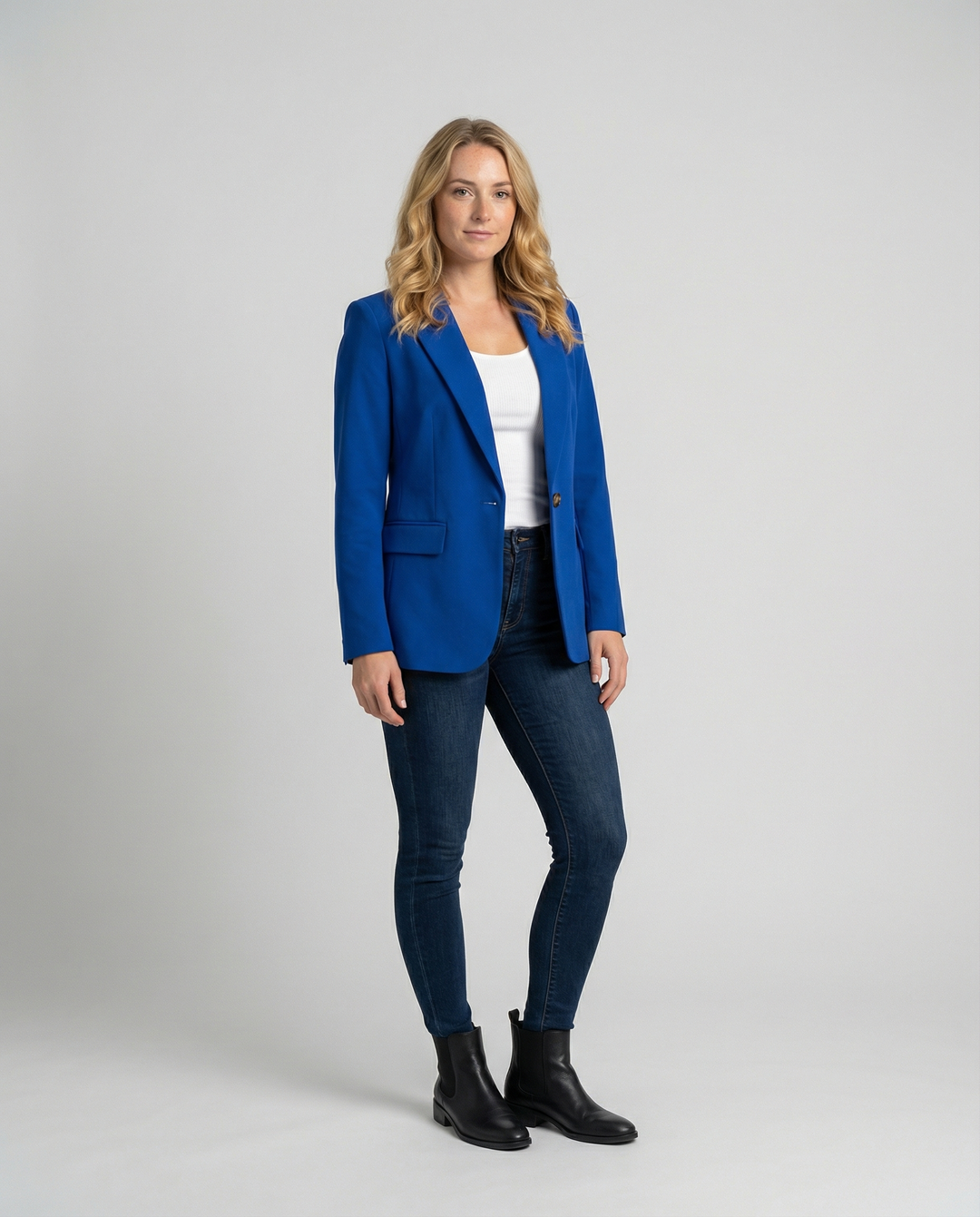 Blazer Damen eleganter einreihig
