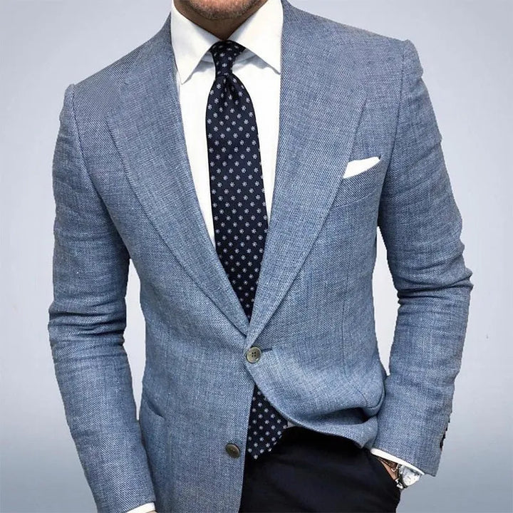 Blazer Herren tailliert strukturiert