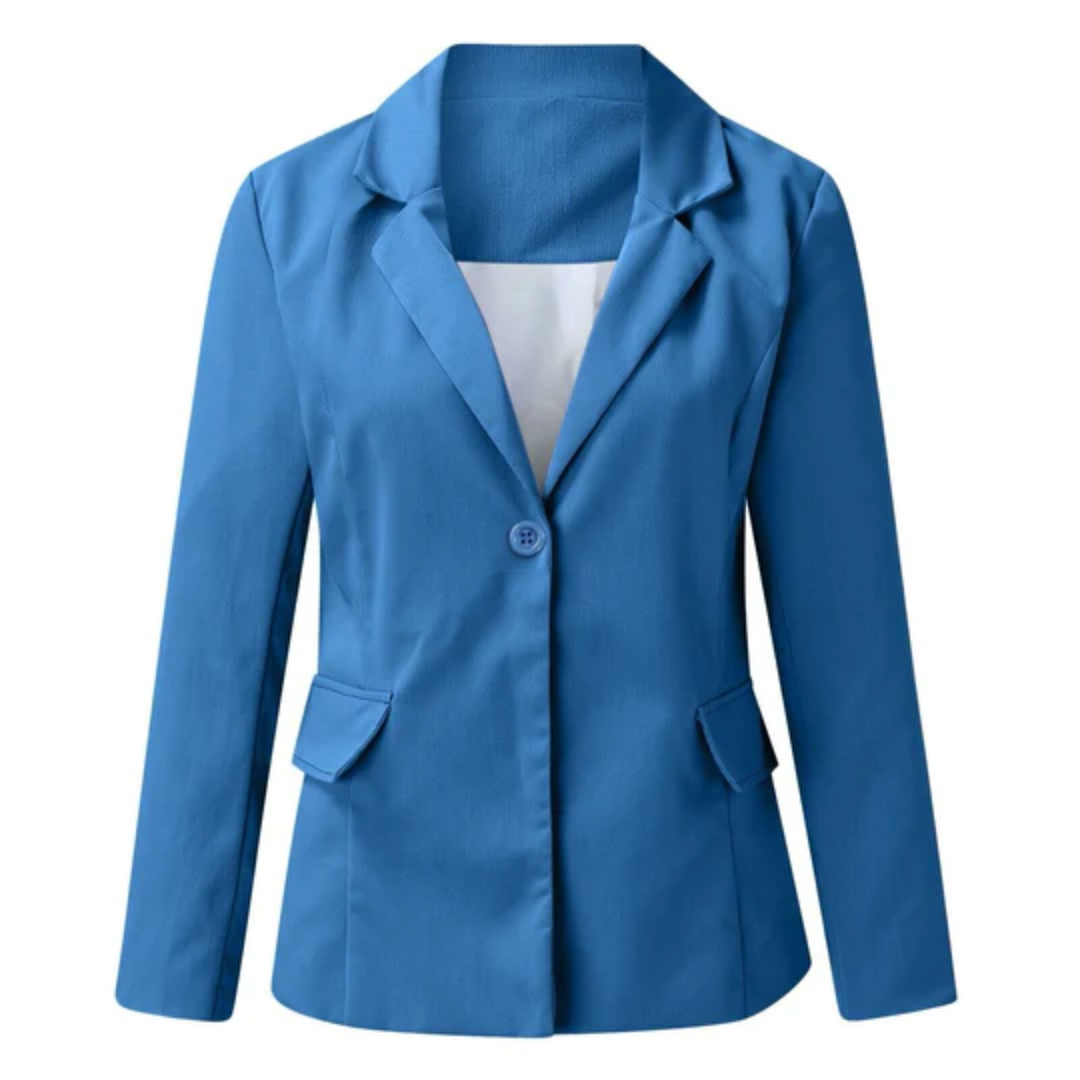 Jacqueline | Damen Freizeit-Büroblazer mit offenem Schnitt