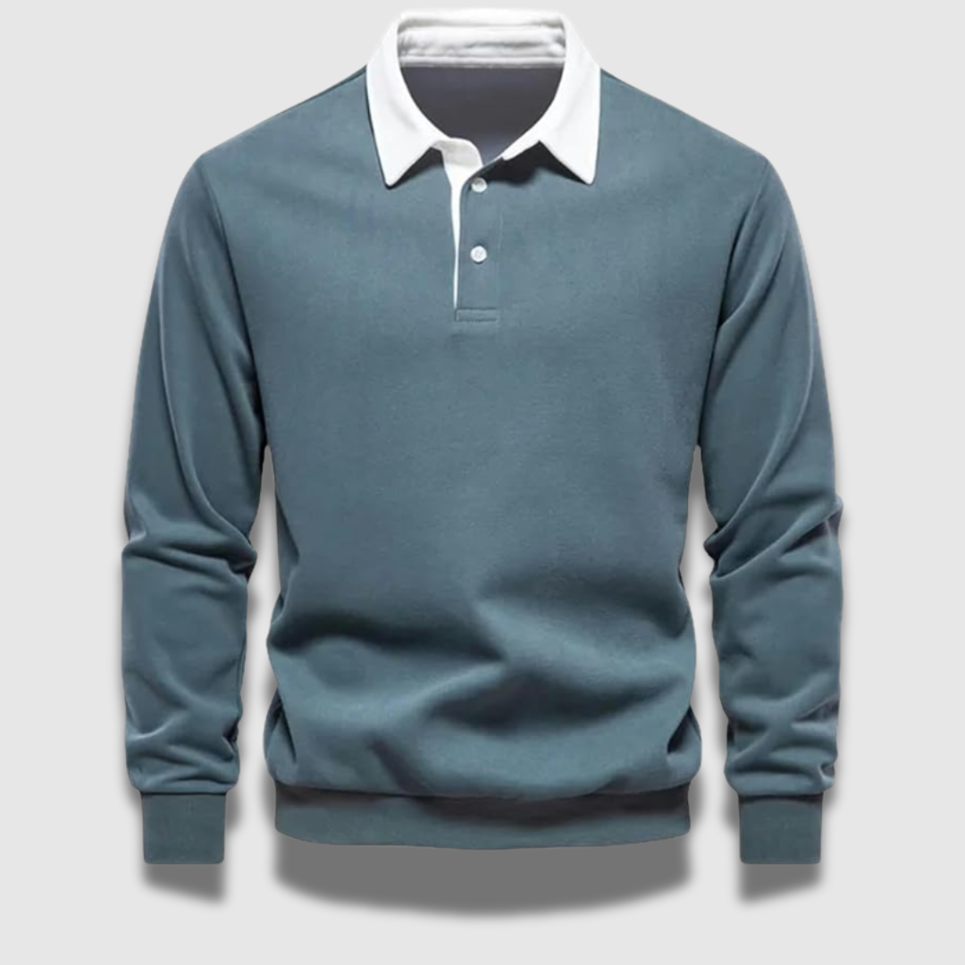Maglione Uomo in Maglia Traspirante Stile Casual