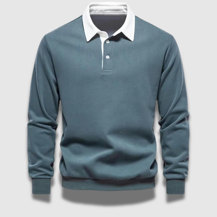 Maglione Uomo in Maglia Traspirante Stile Casual