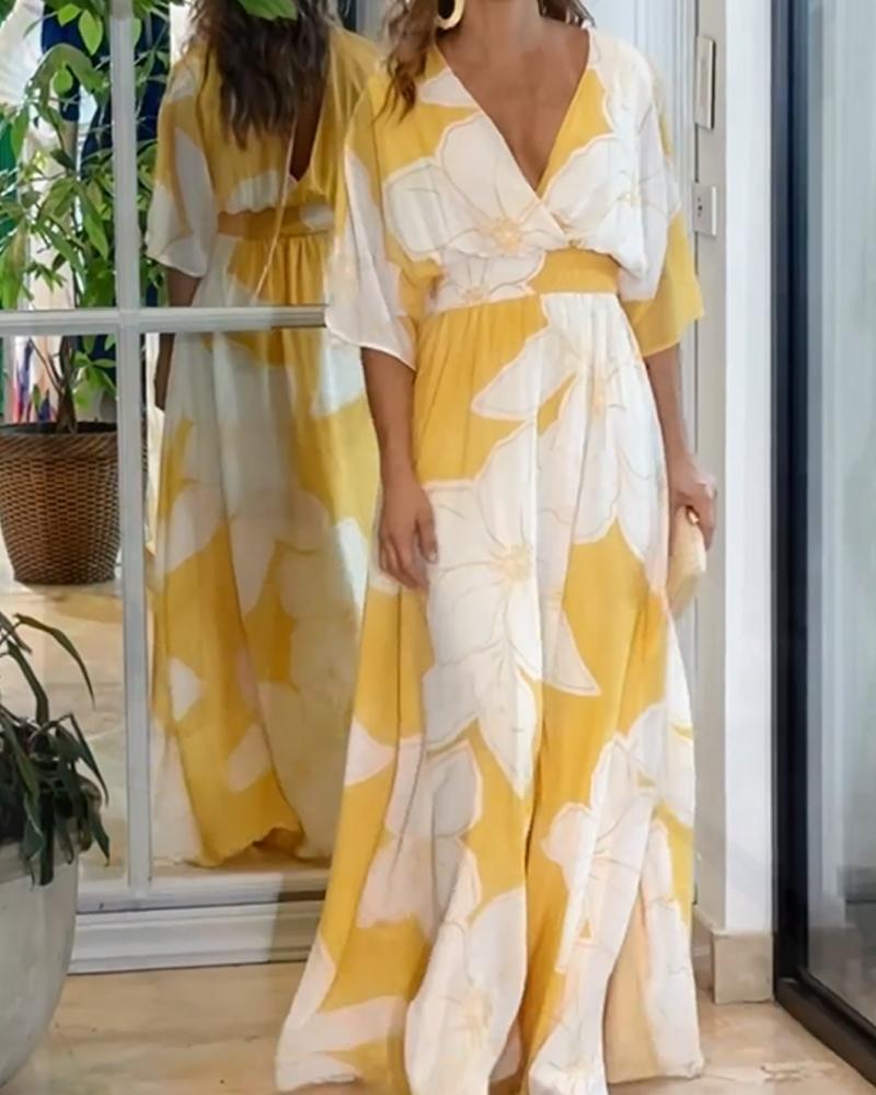 Blumenharmoniekleid | Kaia