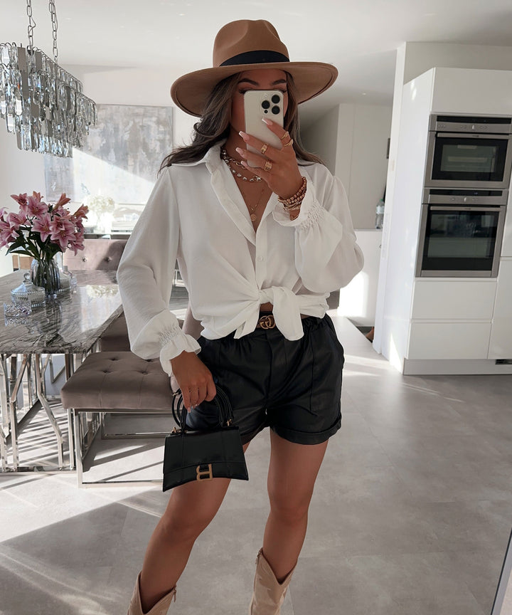 Bluse Diona Weiß  Ladypolitan ♡   