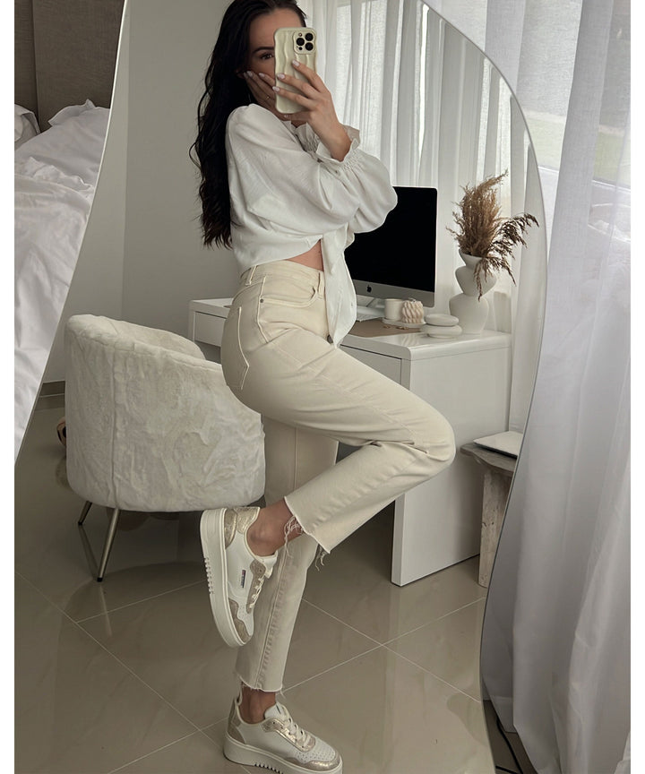 Bluse Diona Weiß  Ladypolitan ♡   