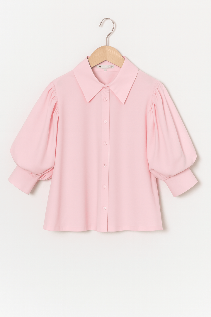 Bluse gestreift Damen | Ballonärmel & Luftiger Komfort