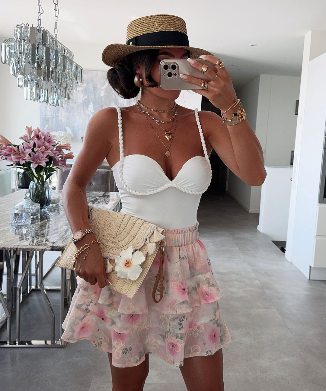 Mini Hosenrock Fina Rosa