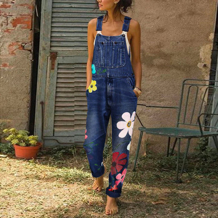 Anna | Eleganter Jumpsuit mit Blumenmuster