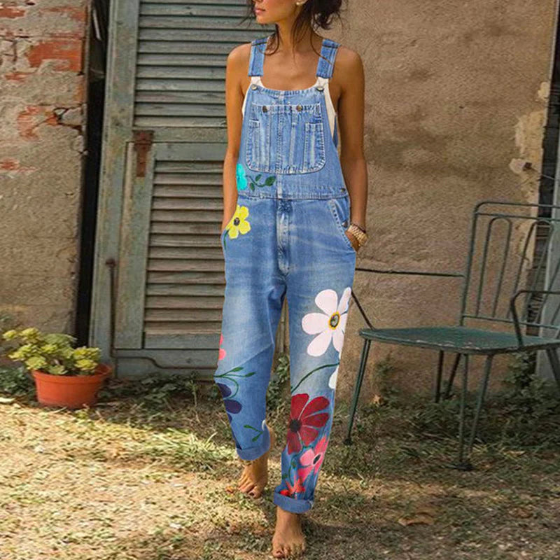 Anna | Eleganter Jumpsuit mit Blumenmuster
