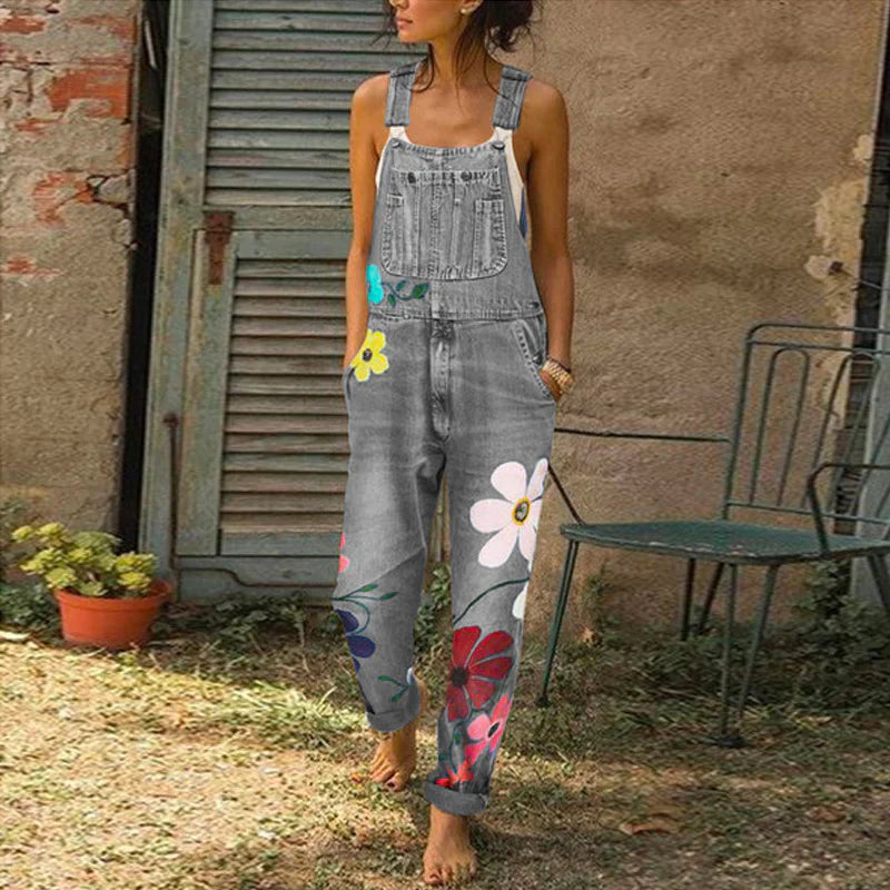 Anna | Eleganter Jumpsuit mit Blumenmuster